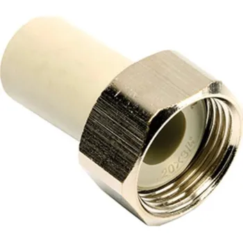 Vodovodní potrubí PPR Hrdlo s převlečnou maticí 20 x 3/4"