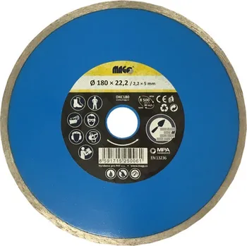 Brusný kotouč MAGG Kotouč diamantový celoobvodový pro úhlové brusky DKC230