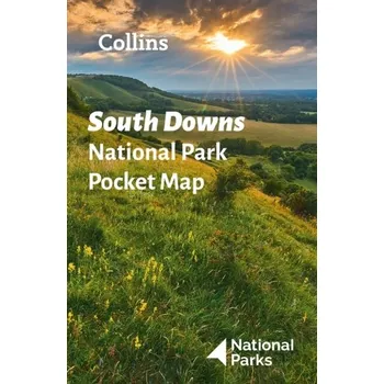 Populárně naučná literatura pro dospělé South Downs National Park Pocket Map - National Parks UK; Collins Maps
