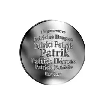Česká jména - Patrik - stříbrná medaile