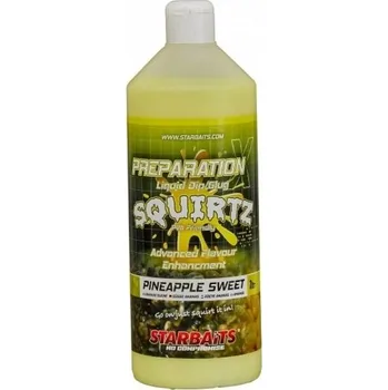Návnadové aroma STARBAITS Booster PREP X SQUIRTZ PINEAPPLE SWEET 1L
