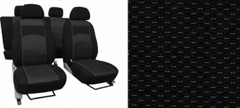 Potah sedadla AutoMega Škoda Octavia III VIP černé