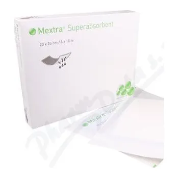 Krytí na ránu Krytí Mextra Superabsorbent 20x25cm 10ks
