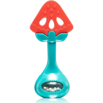 Hračka pro kojence BabyOno Have Fun Teether kousátko s chrastítkem Tasty Watermelon 1 ks