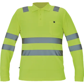 pracovní tričko Cerva LUGO HV Pánská polokošile žlutá M 0322000470002