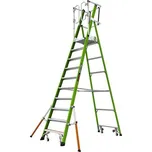 Profesionální, nevodivý, bezpečnostní, klecový žebřík Safety Cage 2.0 M10