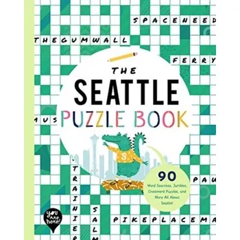 Umění SEATTLE PUZZLE BOOK - YOU ARE HERE BOOKS
