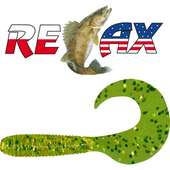 Umělá nástraha Relax - Gumová nástraha Twister 3 - Barva TS100 - blister box 5ks - 6cm