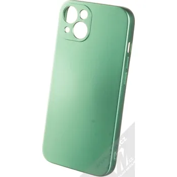 Pouzdro na mobilní telefon 1Mcz Metallic TPU ochranný kryt pro Apple iPhone 13 zelená (green)
