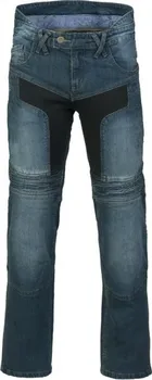 Moto kalhoty MBW Kevlar Jeans Mark Short zkrácené modré