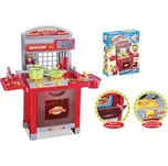 Hračka G21 Dětská kuchyňka Superior s příslušenstvím červená