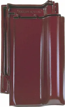 Střešní krytina Bramac Rubín 13 274 x 436 mm kaštanově hnědá 