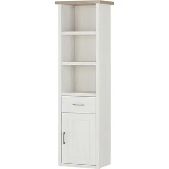 Komoda Sconto PARVATI pinie bílá/dub truffel