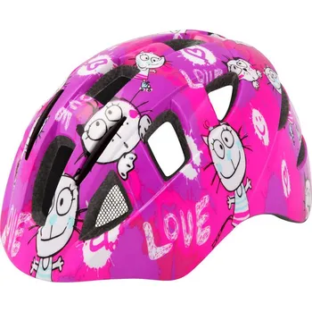 Cyklistická přilba Dětská cyklistická helma Etape Kitty růžová vel. 48-54 cm (Etape Kitty růžová vel. XS/S)