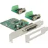 Delock PCI Express Card 2x Serial RS-422/485 ESD