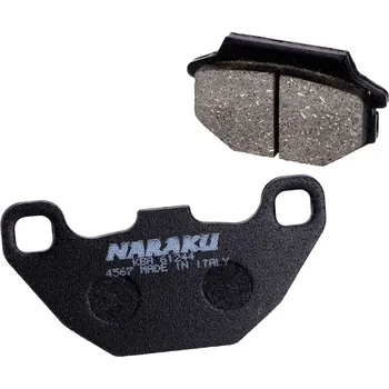 Brzdová destička Brzdové destičky Naraku organic, Kymco Agility, MXU, People S, DJ, Super 8, SYM NK430.32