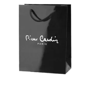 Dárková krabička Dárková taška Pierre Cardin černá (16x22x8 cm)