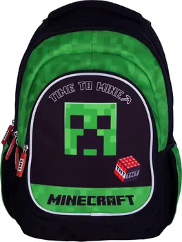 Školní batoh Astra Minecraft Time to mine 24 l