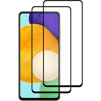 3x Picasee 3D tvrzené sklo s rámečkem pro Samsung Galaxy A53 5G A536 - černé - 2+1 zdarma