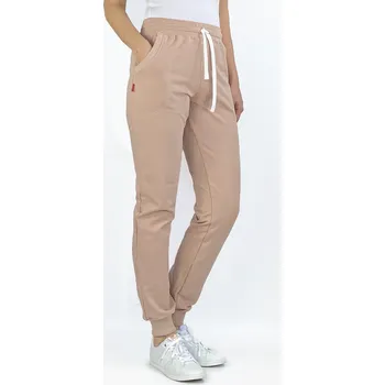 Dámské prodloužené pudrové tepláky velikost: XXL, délka: "36"