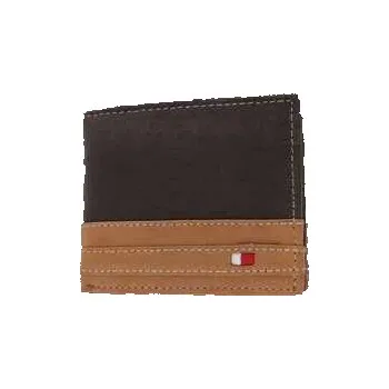 Peněženka Pánská kožená peněženka WILD hnědá U331