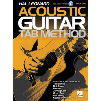 Hal Leonard Acoustic Guitar Tab Method - Book 1 - Book with Online Audio - noty na kytaru 979204