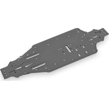 RC vybavení 1:8 Traxxas Sledge: Šasi hliníkové, titanově eloxované