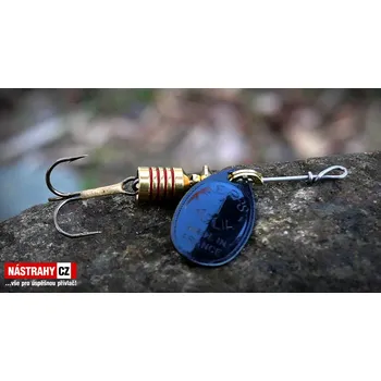 Umělá nástraha Rotační třpytka MEPPS Aglia 1 - Color: black