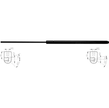 Dveře karosérie Plynová vzpěra kapoty STARLINE