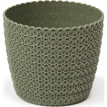 Květináč Plastový květináč Magnolia Jersey ECO 260 mm, zelený lesní (123860 007 LA860 Magnolia jersey zelená les 260mmECO)