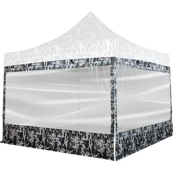 Zahradní stan Maskáčová boční stěna 3x2 m s velkým oknem pro párty stany / altány / pergoly