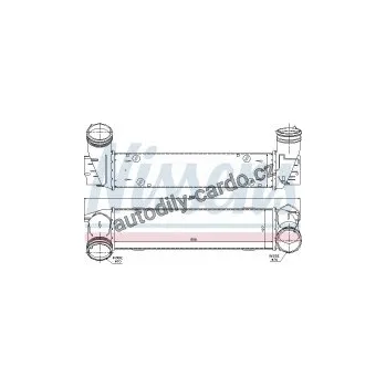Chladič motoru Chladič turba NISSENS 96595