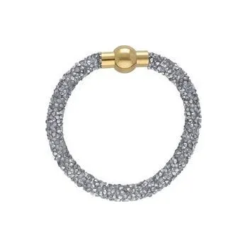 Náramek Doria Náramek z oceli ze stříbrných krystalků L245