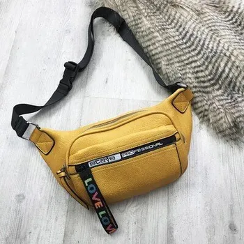 Kabelka Doria Ledvinka žlutá FIRENZE X785