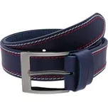 MARQUIS Accessories Pánský kožený pásek modrý OP041 Velikosť: 100 cm