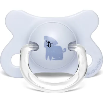 dudlíky Šidítko Fusion LATEX -2.4m - modrý pes