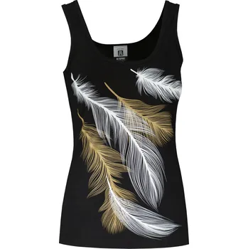 Dámské tílko ALTISPORT CARRYOVER ALW112136 ČERNOZLATÁ XL