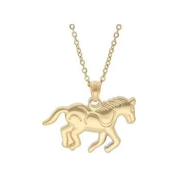 Řetízek Doria Řetízek z oceli KONÍK zlatá I327