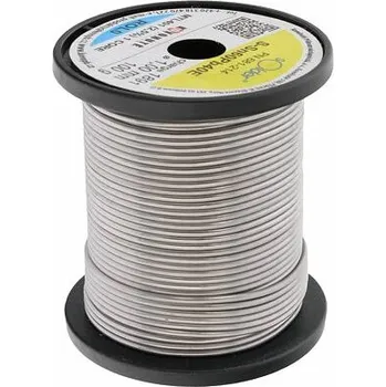 Páječka Kovohutě Příbram pájka trubičková, Sn60Pb40E, tavidlo MTL401 průměr trubičky 1,0 mm množství 100 g