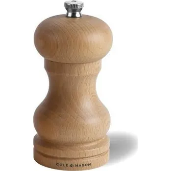 Mlýnek na koření Mlýnek na sůl Beech Capstan A4, 12 cm - COLE&MASON (Beech Capstan A4 mlýnek na sůl, 12 cm - COLE&MASON)