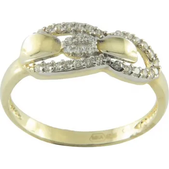 Prsten Zlatý prsten SAS010, vel. 53, 1.85 g