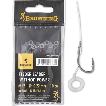 BROWNING Feeder Leader Method Power vel. 14 10 cm 6 ks