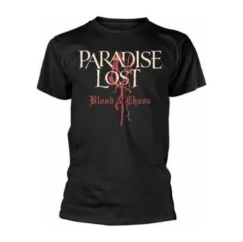 Merch Paradise Lost: Tričko Blood And Chaos S 2019