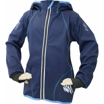 Dětský overall Fantom BUNDA LETNÍ SOFTSHELL S MEMBRÁNOU 18000/12000 - TMAVĚ MODRÁ 2023 Velikost: 146