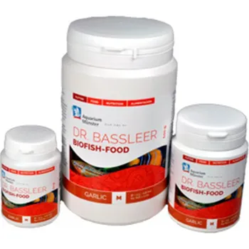 Krmivo pro rybičky Aquarium Münster DR. BASSLEER BIOFISH FOOD GARLIC L 60 g