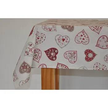 ubrus Axin Trading s.r.o. Ubrus Červená srdce Axin Trading s.r.o.