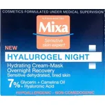 MIXA Hyalurogel Night intenzivní noční hydratační péče, 50ml Noční hydratační krém s kyselinou hyaluronovou.