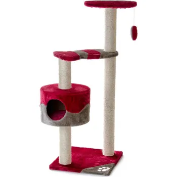 JK ANIMALS Fish 106 cm višeň/šedé