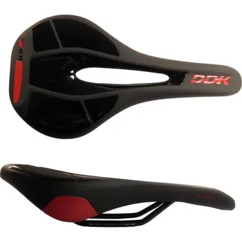 Sedlo na kolo DDK sedlo D3735 (černá/červeá)