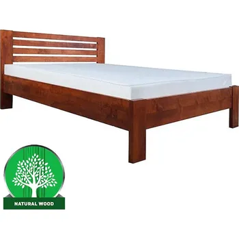 Postel 36EO+POSTEL BERGEN 160X200 OLŠE VISNOVÝ ODSTÍN